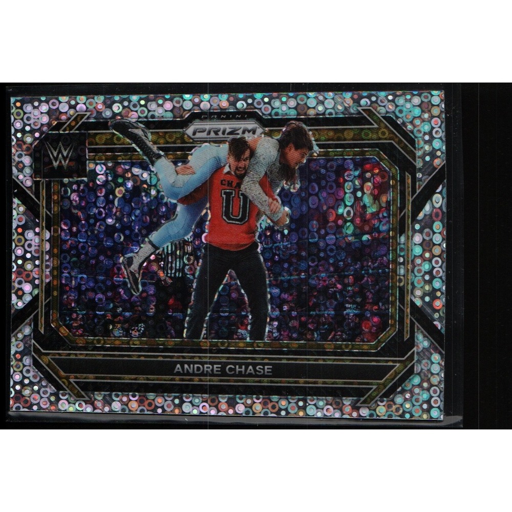 2023 Panini Prizm WWE Andre Chase Black Mojo Prizm Card 46 NXT Chase U